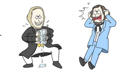 考研漫画吃瓜,考研众生相的幽默缩影